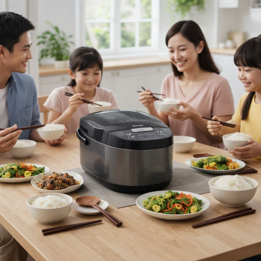 Nồi cơm điện tử Sharp KS-COM152EV-DS - Hàng chính hãng