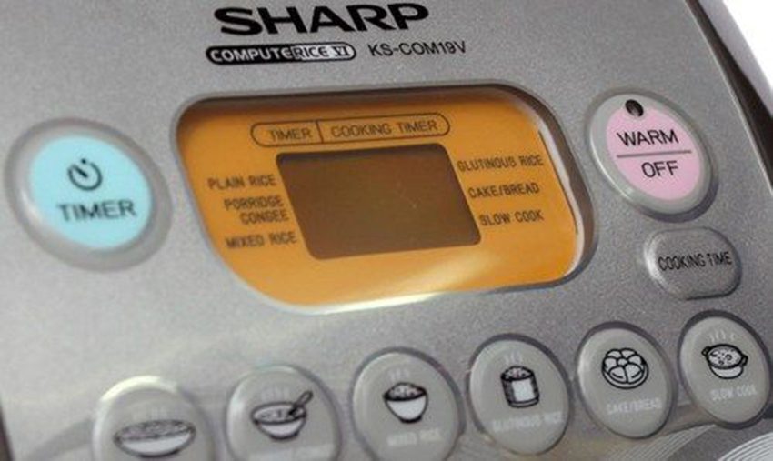 Nồi cơm điện tử Sharp KS-COM19V-W - Hàng chính hãng