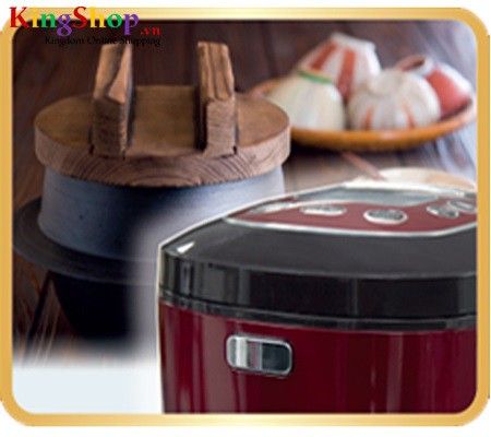 Nồi cơm điện tử Sharp KS-TH18-WH - Dung tích 1.8L - Hàng chính hãng