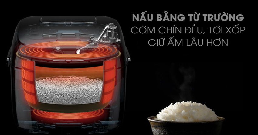 Nồi cơm điện tử Tefal RK604165 - Hàng chính hãng