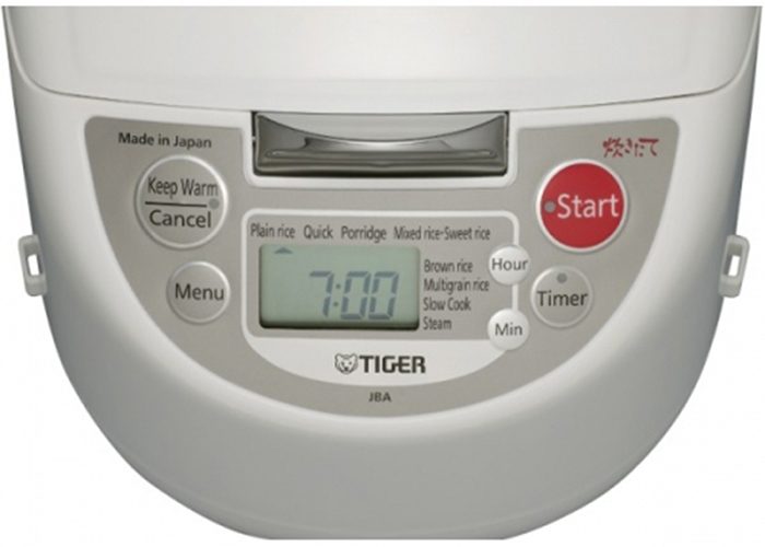 Nồi cơm điện tử Tiger JBA-A10W - Hàng chính hãng
