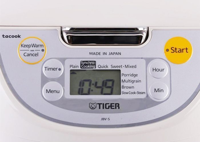 Nồi cơm điện tử Tiger JBV-S18W - Hàng chính hãng
