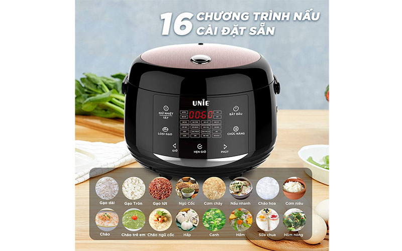 Nồi cơm điện tử Unie UEC1572B - Hàng chính hãng