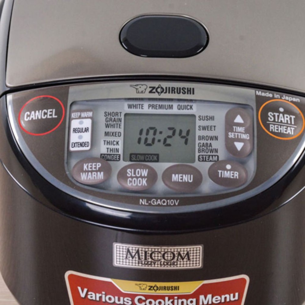 Nồi cơm điện tử Zojirushi NL-GAQ10V-BM - Hàng chính hãng