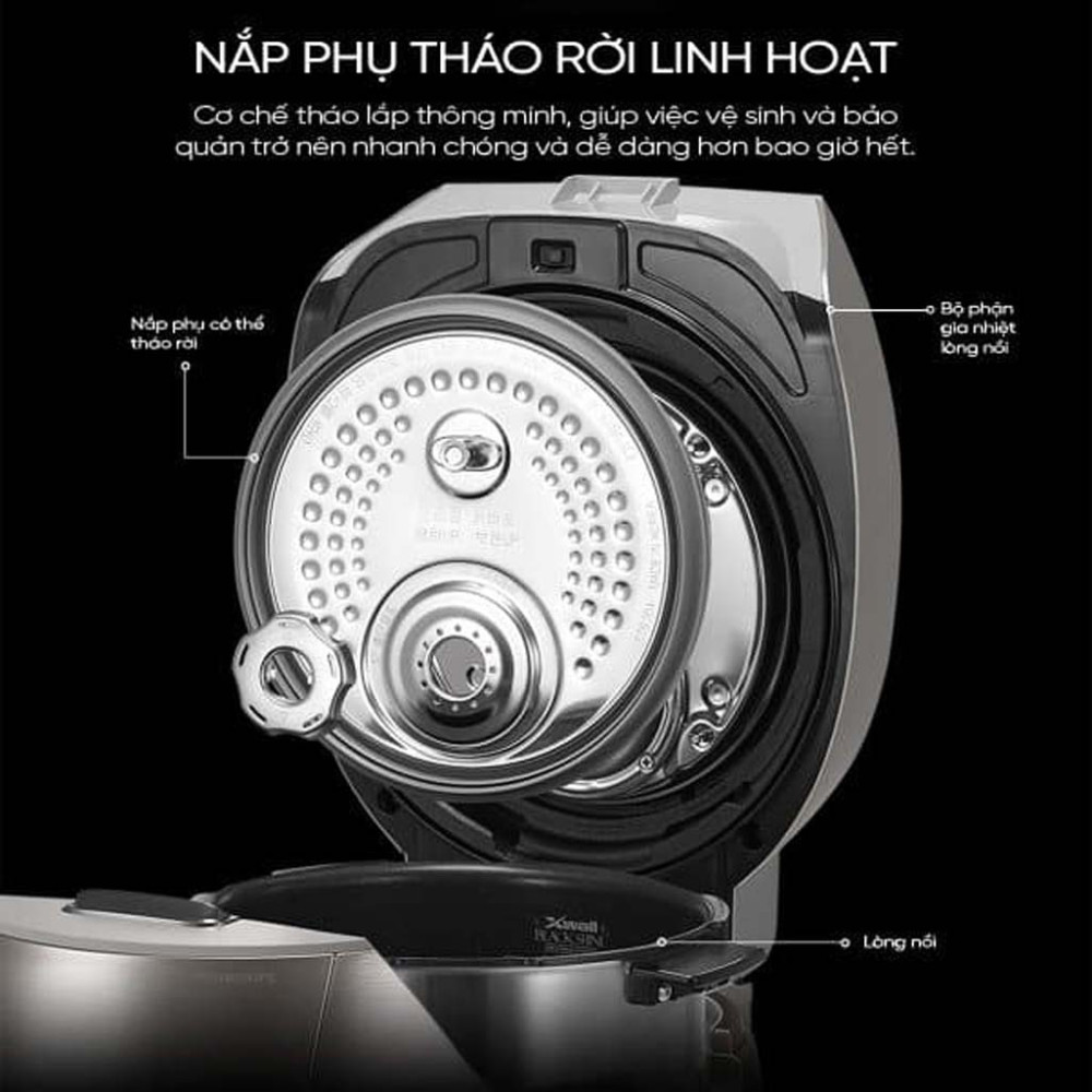 Nồi cơm điện tử áp suất cao tần Cuckoo CRP-JHPNL1010GPS - Hàng chính hãng