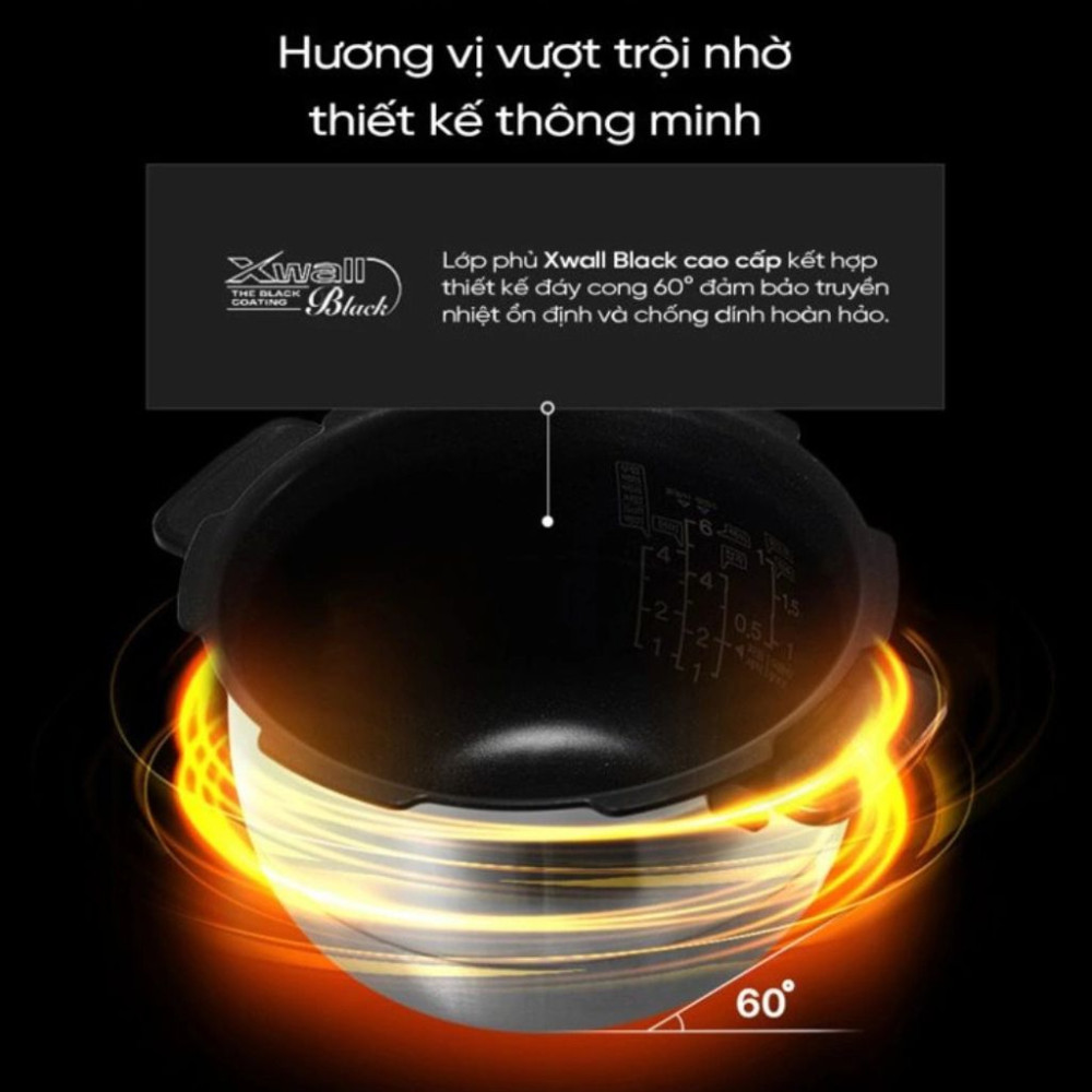 Nồi cơm điện tử áp suất cao tần Cuckoo CRP-JHPNL1010GPS - Hàng chính hãng