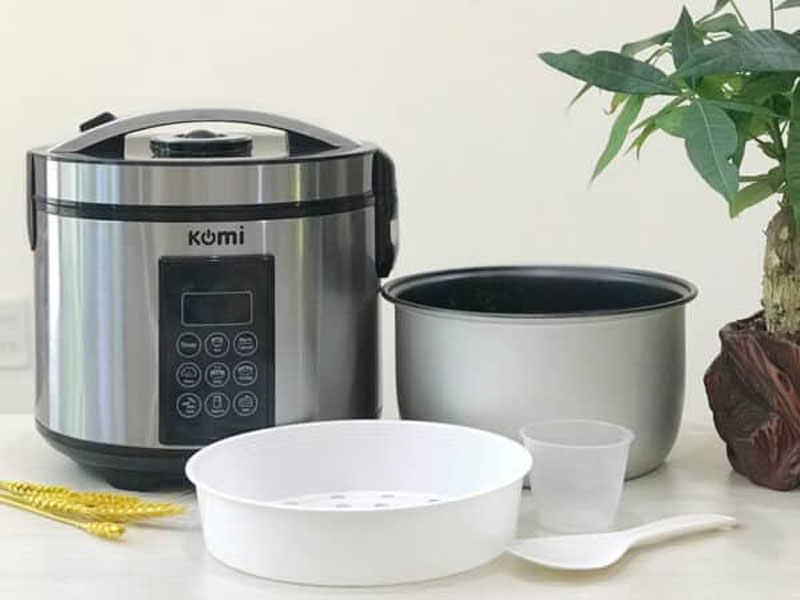 Nồi cơm điện tử Komi KM-02CD - Hàng chính hãng