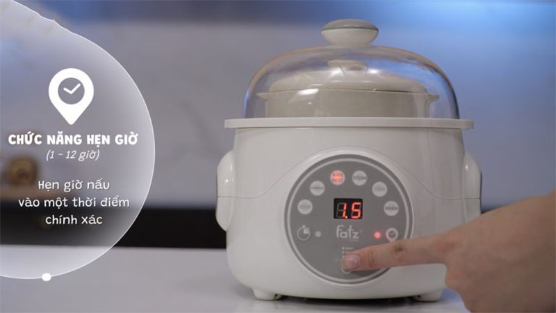 Nồi hầm cách thuỷ 2 tầng STEW 2 Fatzbaby FB9110ZT - Hàng chính hãng