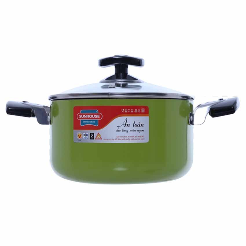 Nồi hợp kim nhôm đáy từ Sunhouse SHG14124 - Hàng chính hãng