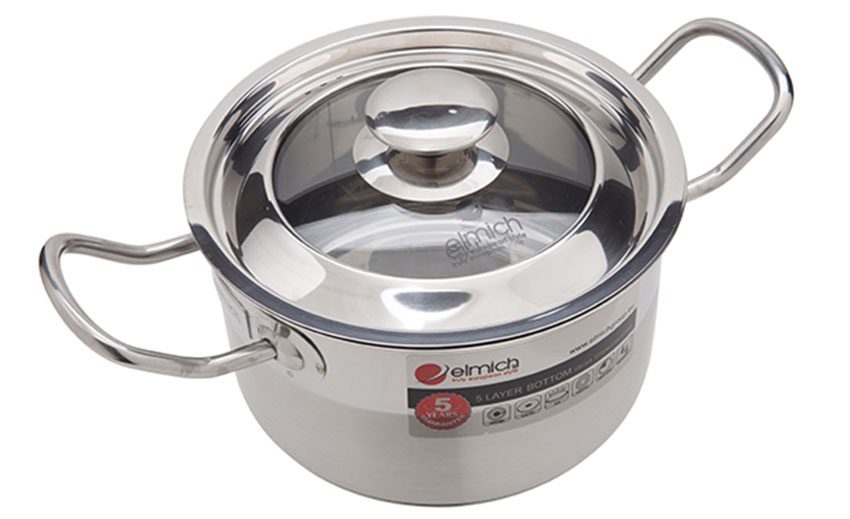 Nồi inox 304 Luxor Elmich 2355284-18cm - Hàng chính hãng