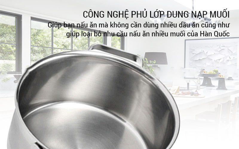 Nồi inox PoongNyun LCPT-24C(IH) - Hàng chính hãng