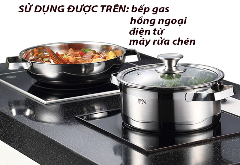Nồi inox PoongNyun LCPT-24C(IH) - Hàng chính hãng