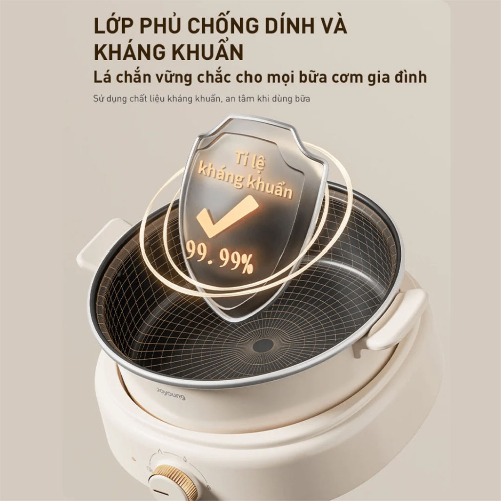 Nồi lẩu đa năng 3 trong 1 Joyoung JHP-525 - Hàng chính hãng
