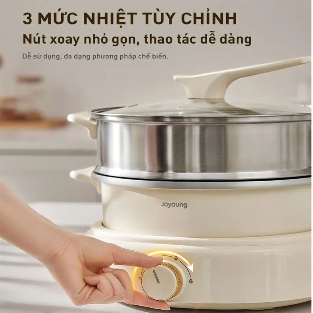 Nồi lẩu đa năng 3 trong 1 Joyoung JHP-525 - Hàng chính hãng