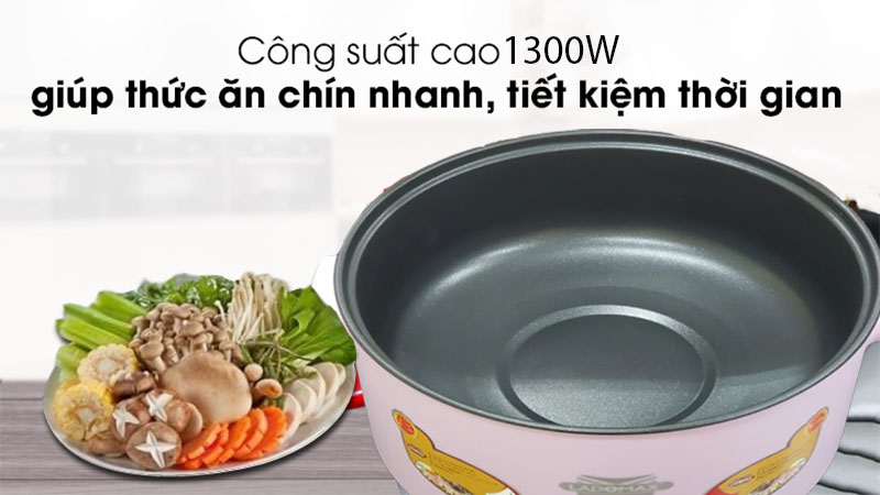 Nồi lẩu điện Ladomax HA-237 - Hàng chính hãng