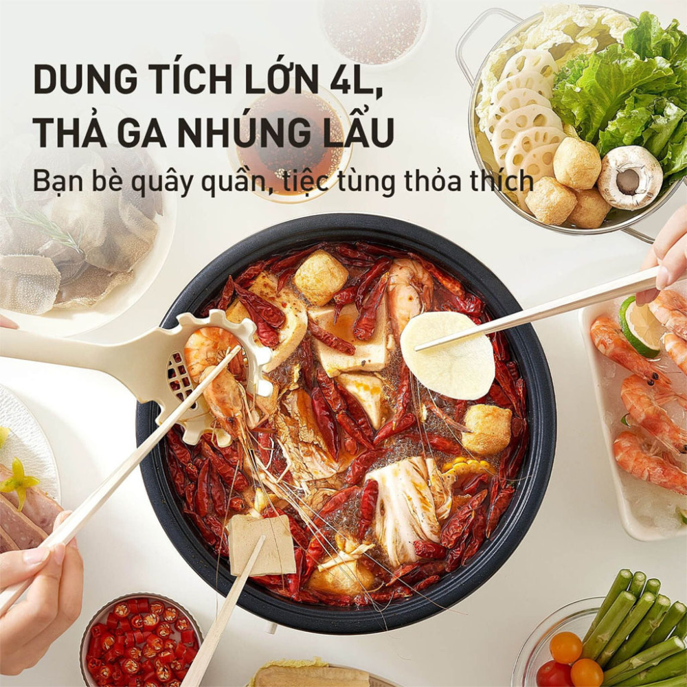 Nồi lẩu điện đa năng Joyoung JHP-218 4L - Hàng chính hãng