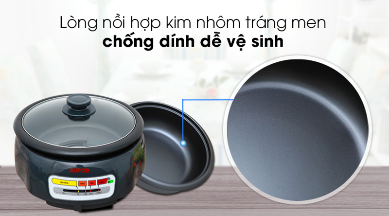 Nồi lẩu điện Supor HFK26EVN-130 - Hàng chính hãng