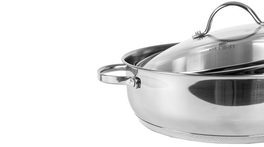 Nồi lẩu inox Elmich EL2870 - Hàng chính hãng