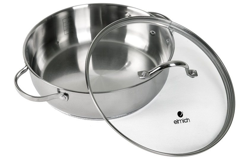 Nồi lẩu inox Elmich EL2870 - Hàng chính hãng