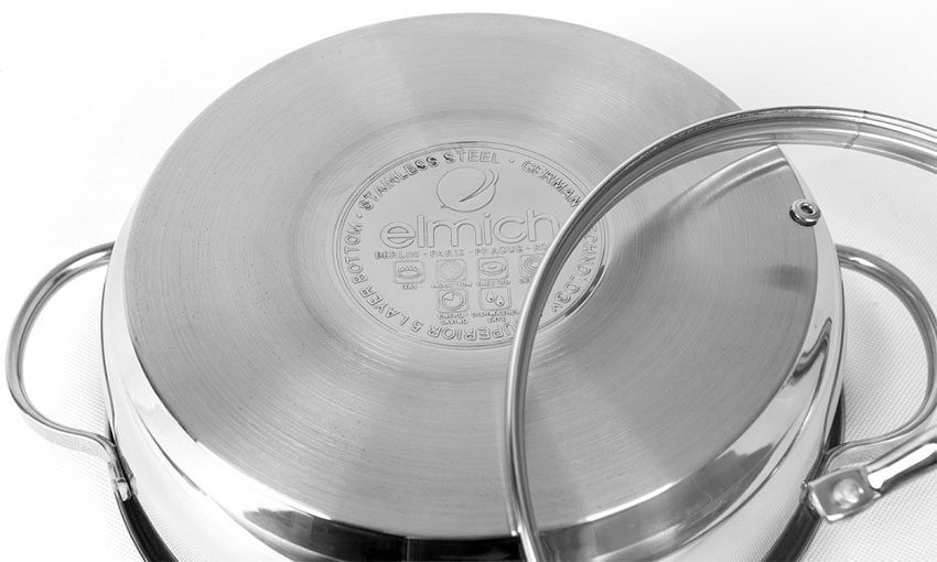 Nồi lẩu inox Elmich EL2870 - Hàng chính hãng