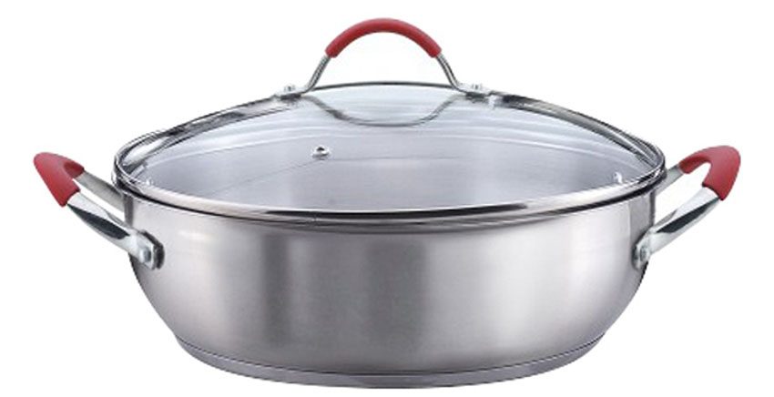 Nồi lẩu inox đáy từ Elmich EL6687 - Hàng chính hãng