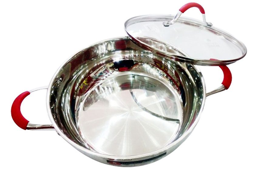 Nồi lẩu inox đáy từ Elmich EL6687 - Hàng chính hãng
