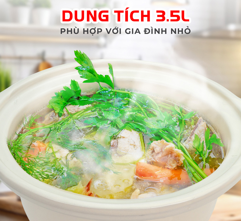 Nồi nấu chậm Kalpen SK1 - Hàng chính hãng