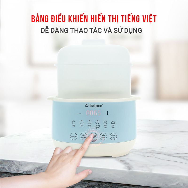 Nồi nấu chậm Kalpen SK2 - Hàng chính hãng