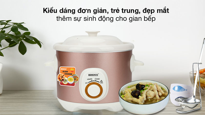 Nồi tiềm điện Lorente LT–135 - Hàng chính hãng