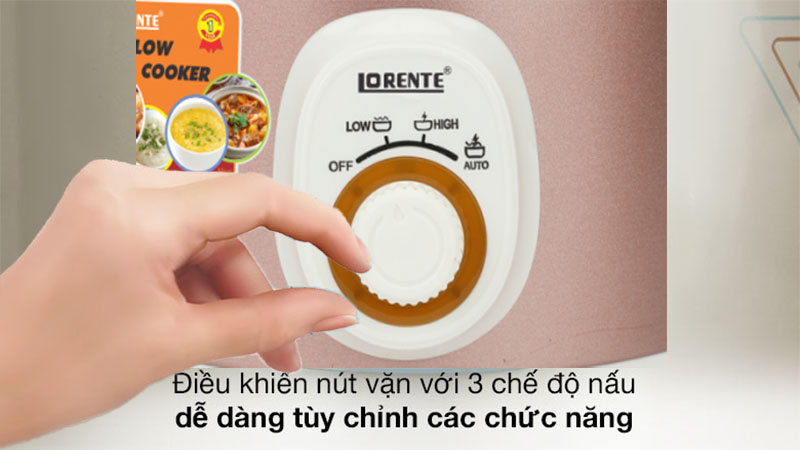 Nồi tiềm điện Lorente LT–135 - Hàng chính hãng