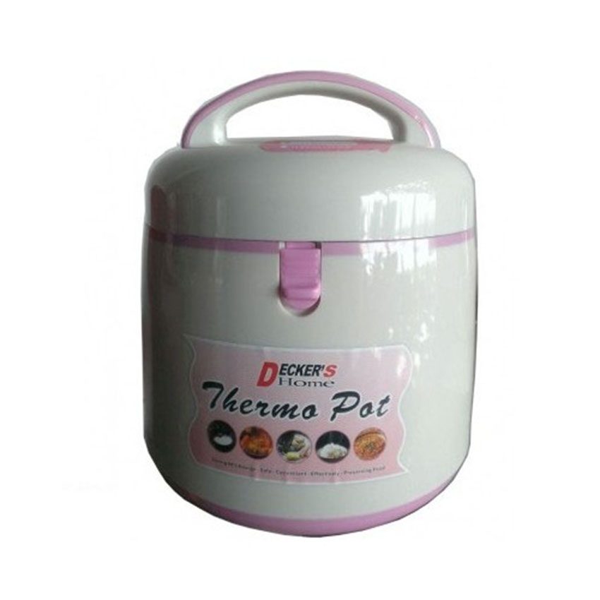 Nồi ủ chân không giữ nhiệt inox Decker's Home  Thermo Pot P2000 - 2.5C - Hàng chính hãng