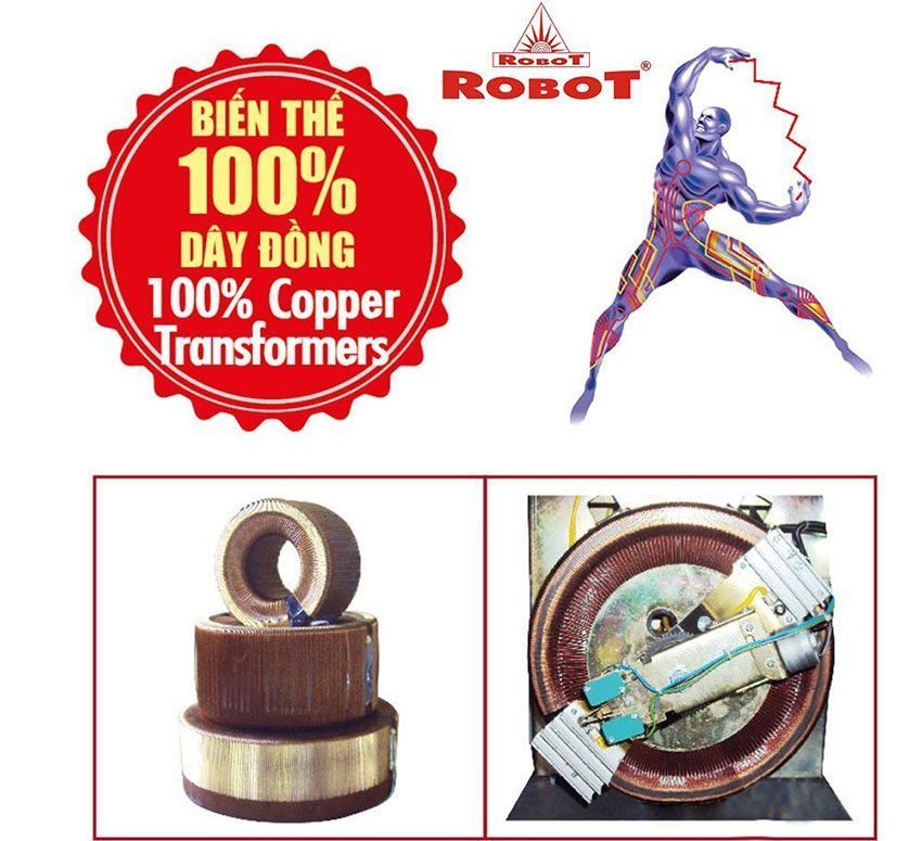 Ổn áp Robot Reno 2KVA 40V-240V - Hàng chính hãng