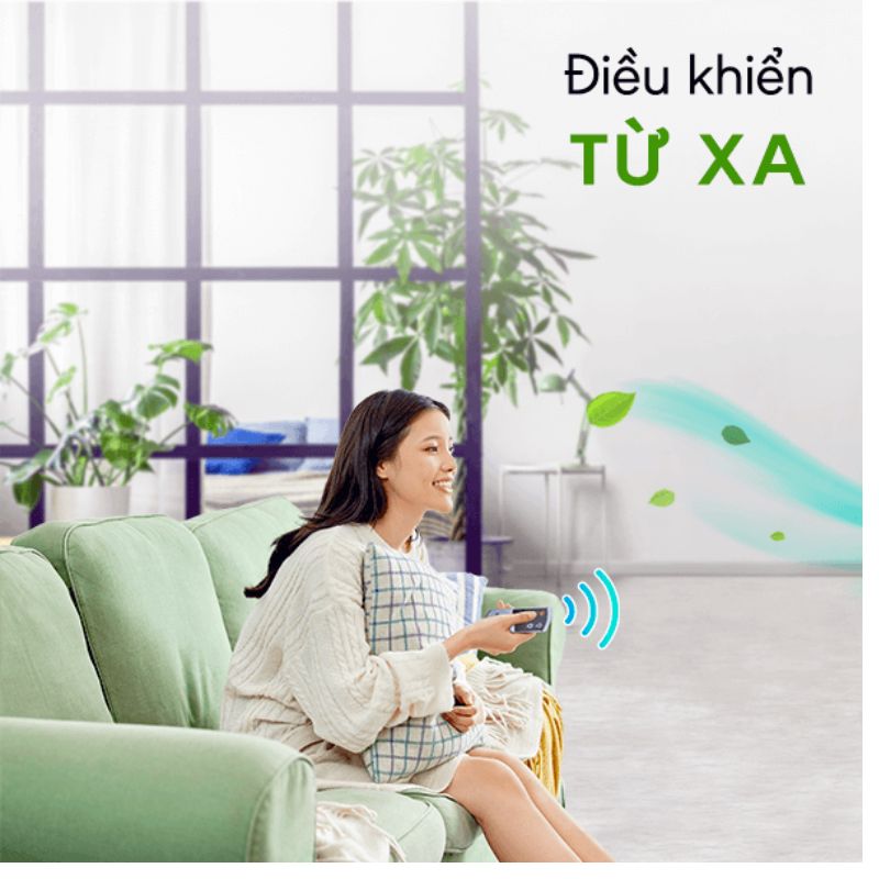 Quạt đứng có điều khiển Sharp PJ-S40RV-DG - Hàng chính hãng