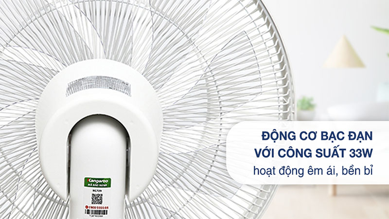 Quạt đứng Kangaroo DC Inverter KG729 - Hàng chính hãng