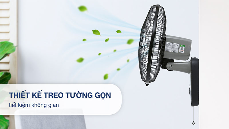 Quạt treo tường Kangaroo KG723 - Hàng chính hãng