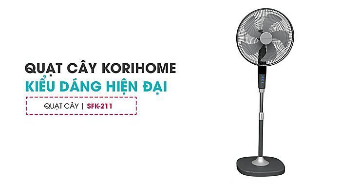 Quạt cây Korihome SFK-211 - Hàng chính hãng