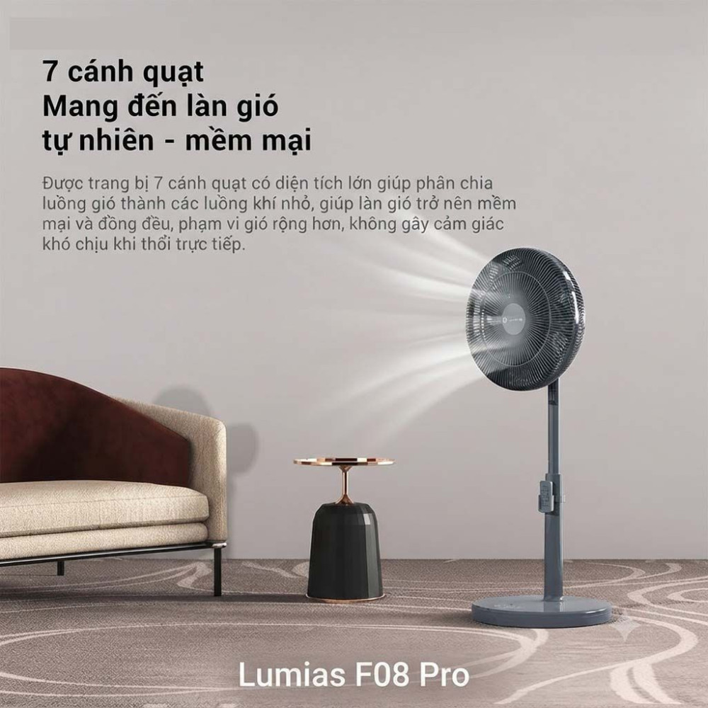 Quạt cây Lumias F08 Pro 28W - Hàng chính hãng