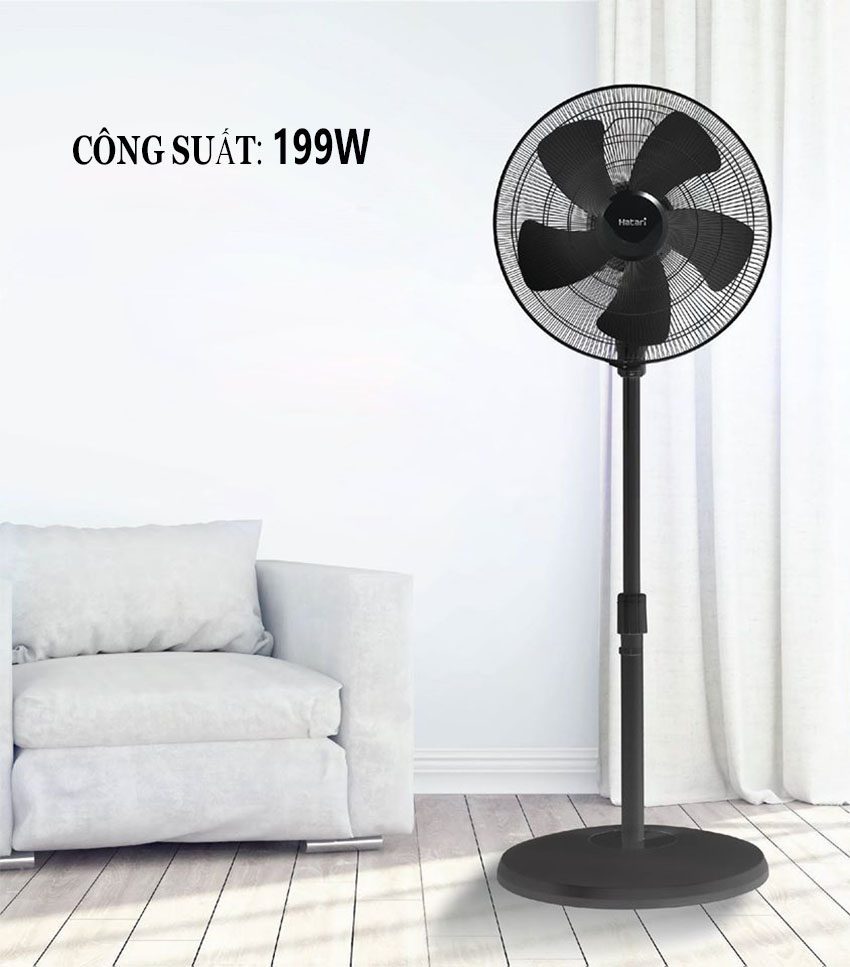 Quạt cây công nghiệp Hatari IP22M1 - Hàng chính hãng