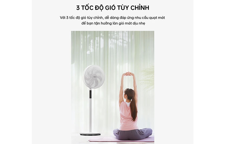 Quạt cây đứng Aqua FED3501R - Hàng chính hãng