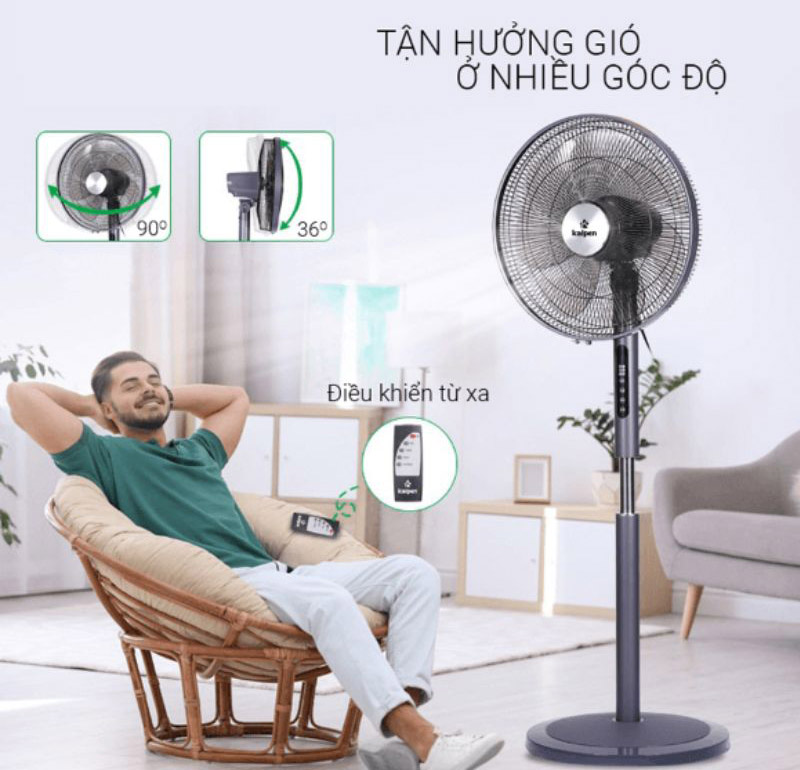 Quạt cây Kalpen CFK-666 - Hàng chính hãng