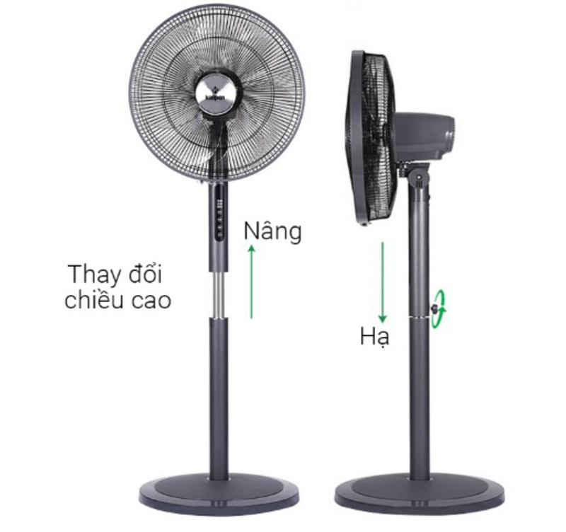 Quạt cây Kalpen CFK-666 - Hàng chính hãng