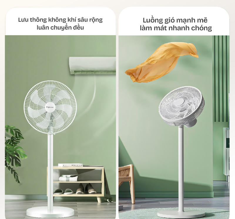 Quạt điện đứng Fujihome SF3001 - Hàng chính hãng