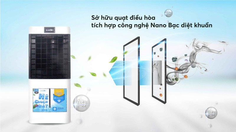 Quạt điều hòa không khí Karofi KAC-E41 - Hàng chính hãng