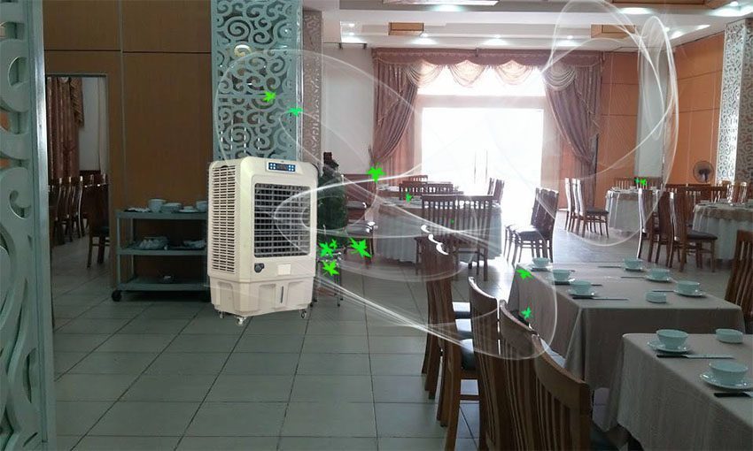Quạt điều hòa-máy làm mát không khí công suất cao Suntek SL70 - Hàng chính hãng