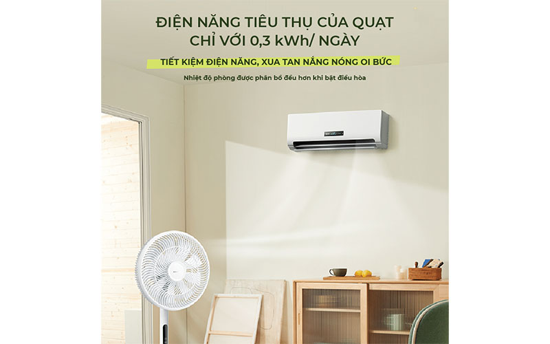 Quạt đứng Bear D47F2 - Hàng chính hãng