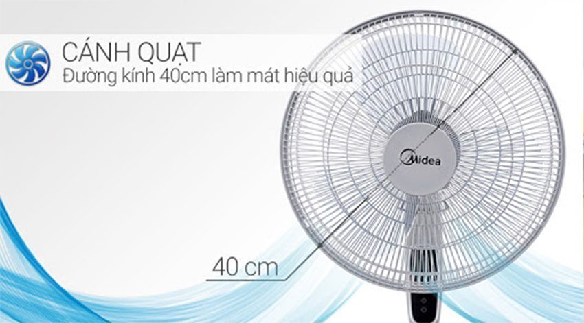 Quạt đứng Inverter Midea FS40-18AR - Hàng chính hãng