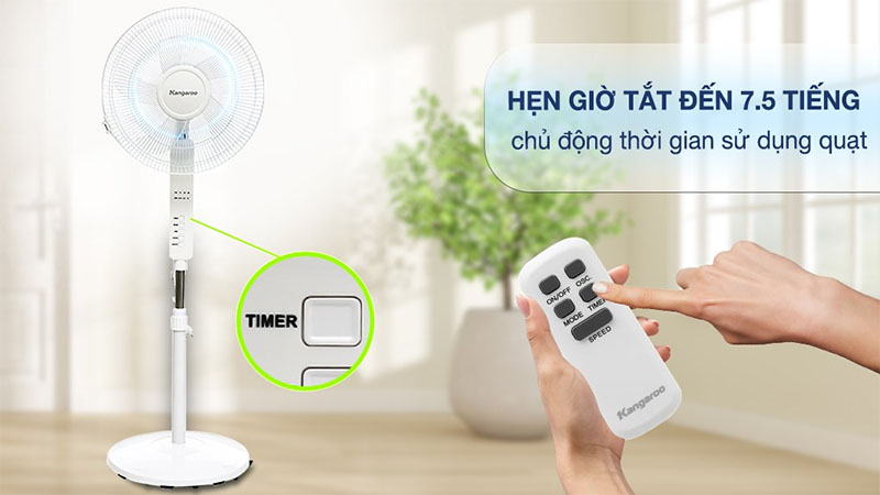 Quạt đứng Kangaroo KG725 - Hàng chính hãng