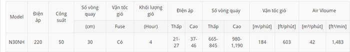 Quạt đứng lửng KDK N30NH - Hàng chính hãng