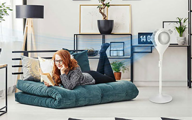 Quạt đứng xoay 360 độ Klarstein Airflex - Hàng chính hãng