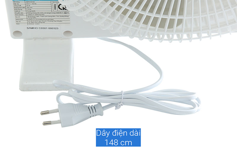 Quạt hộp AC 5 cánh ABF01A125 - Hàng chính hãng